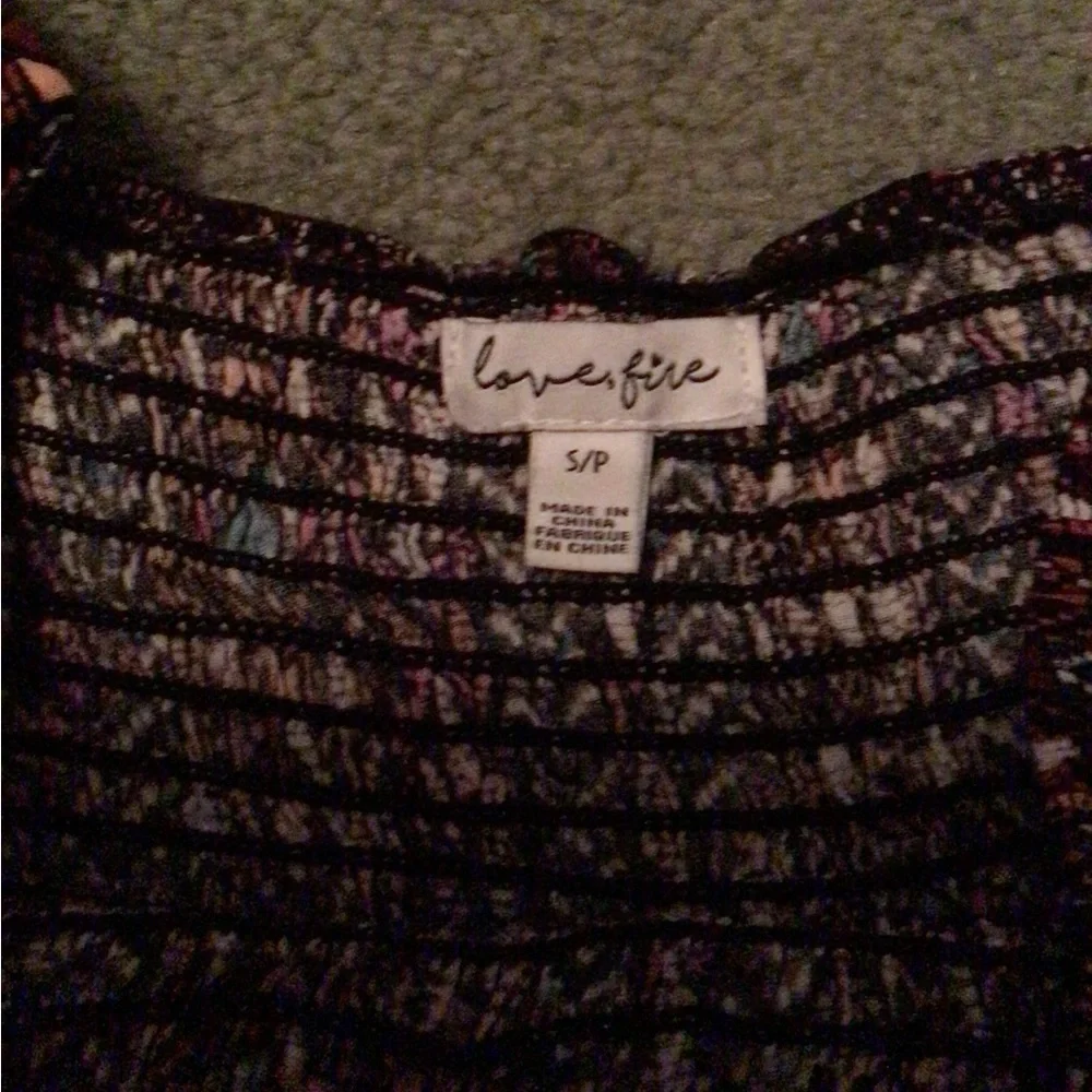 Multicolored Patterned Dress - Picture 4 of 6